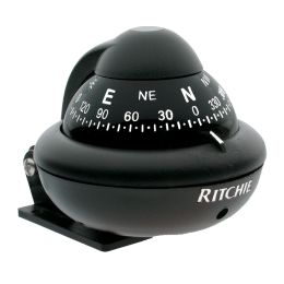 RITCHIE X-10B-M RITCHIESPORT COMPASS BRACKET MOUNT - BLACK