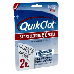 ADVENTURE MEDICAL QUIKCLOT GAUZE - 3" X 2'