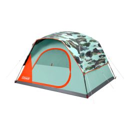 COLEMAN SKYDOME 6 PERSON WATERCOLOR SERIES CAMPING TENT