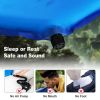 Inflatable Sleeping Pad with Carrying Bag-Blue - Color: Blue