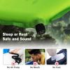 Inflatable Sleeping Pad with Carrying Bag-Green - Color: Green