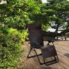 Portable Camping Rattan Folding Chair W/Armrest