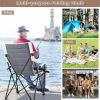 Portable Lumbar Back Camping Chairs for Outdoors